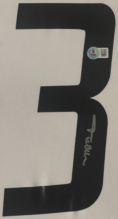 Paolo Maldini Signed AC Milan Adidas Jersey Framed Beckett COA - Close up of Number