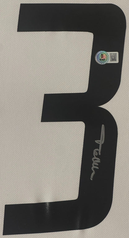 Paolo Maldini Signed AC Milan Adidas Jersey Framed Beckett COA - Close up of Number