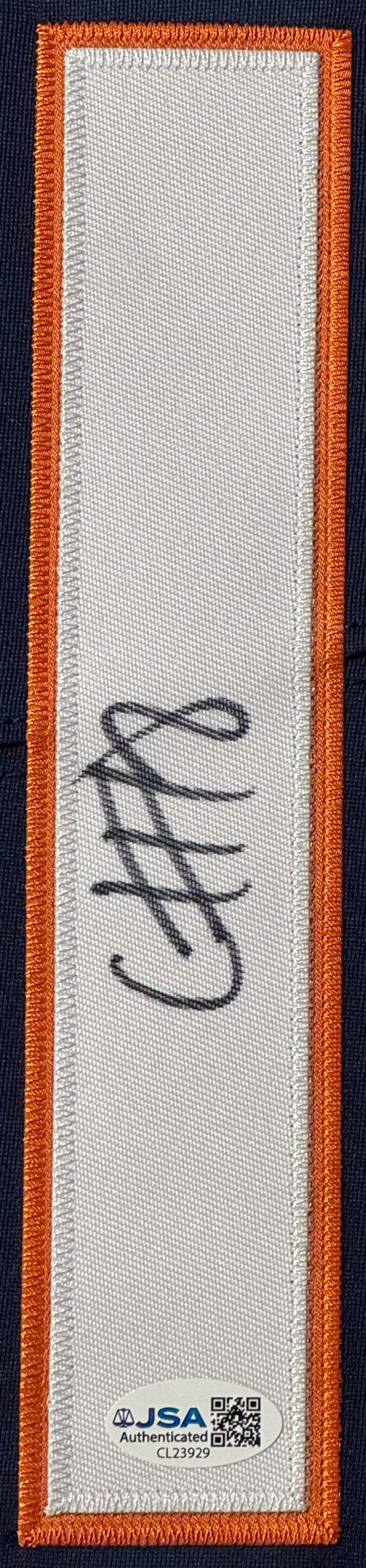 Caleb Williams Signed Chicago Bears Nike Jersey Framed JSA COA - Close up of Number
