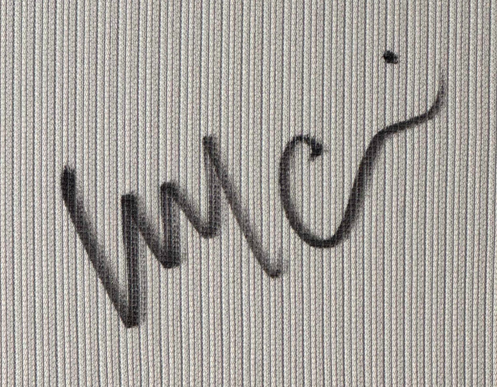 Weston McKennie Signed United States of America Nike Jersey Framed PSA COA - Close up of Number