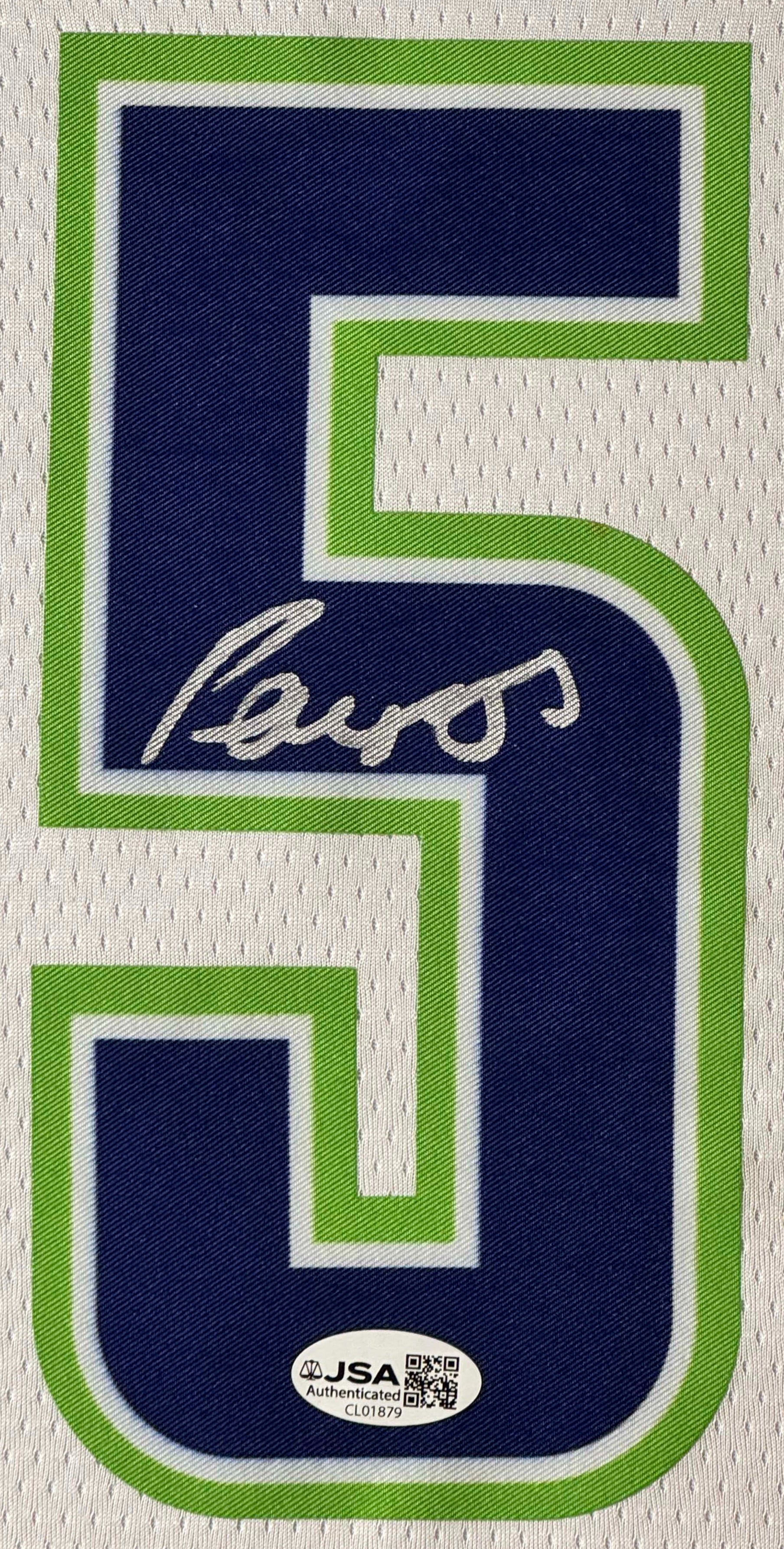 Paige Bueckers Signed Dallas Wings Nike Jersey Framed JSA COA - Close up of Number